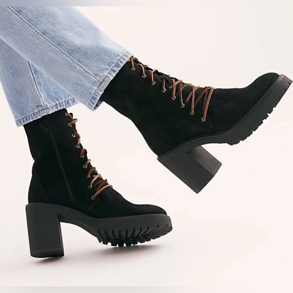 Free People Dylan Lace-Up Boots